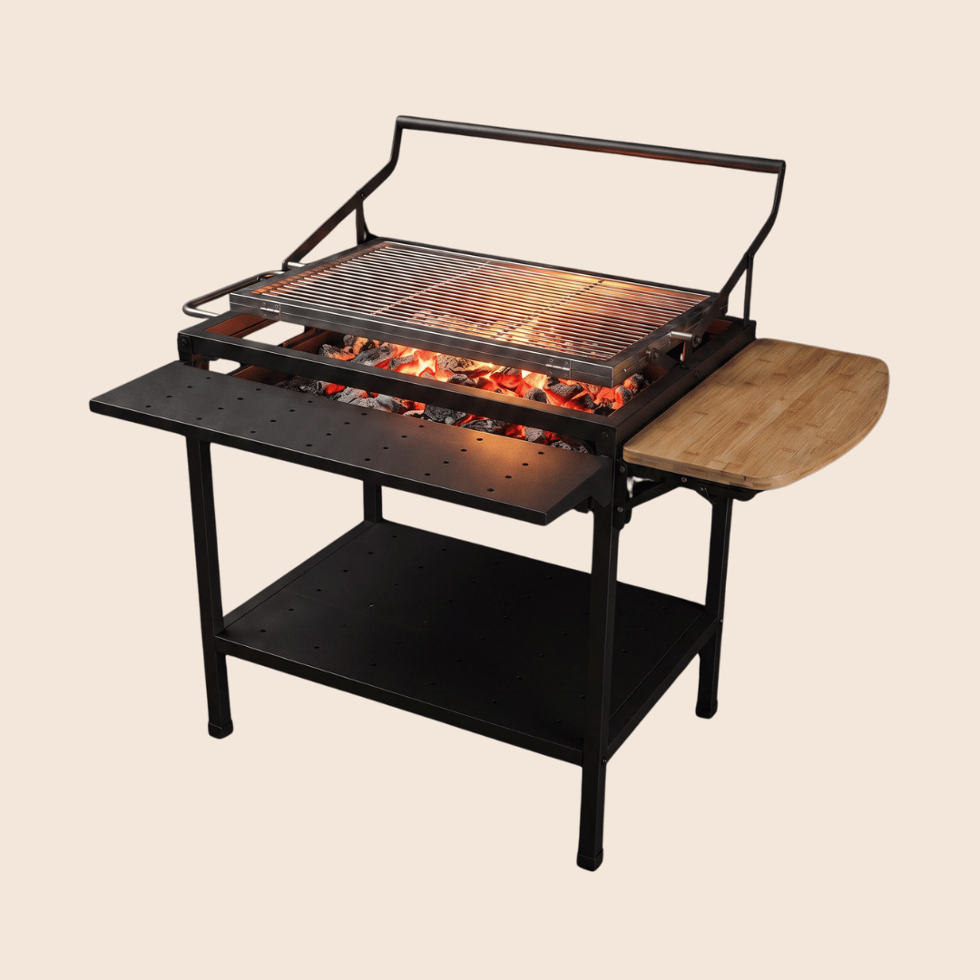 Standing Charcoal Flip Grill
