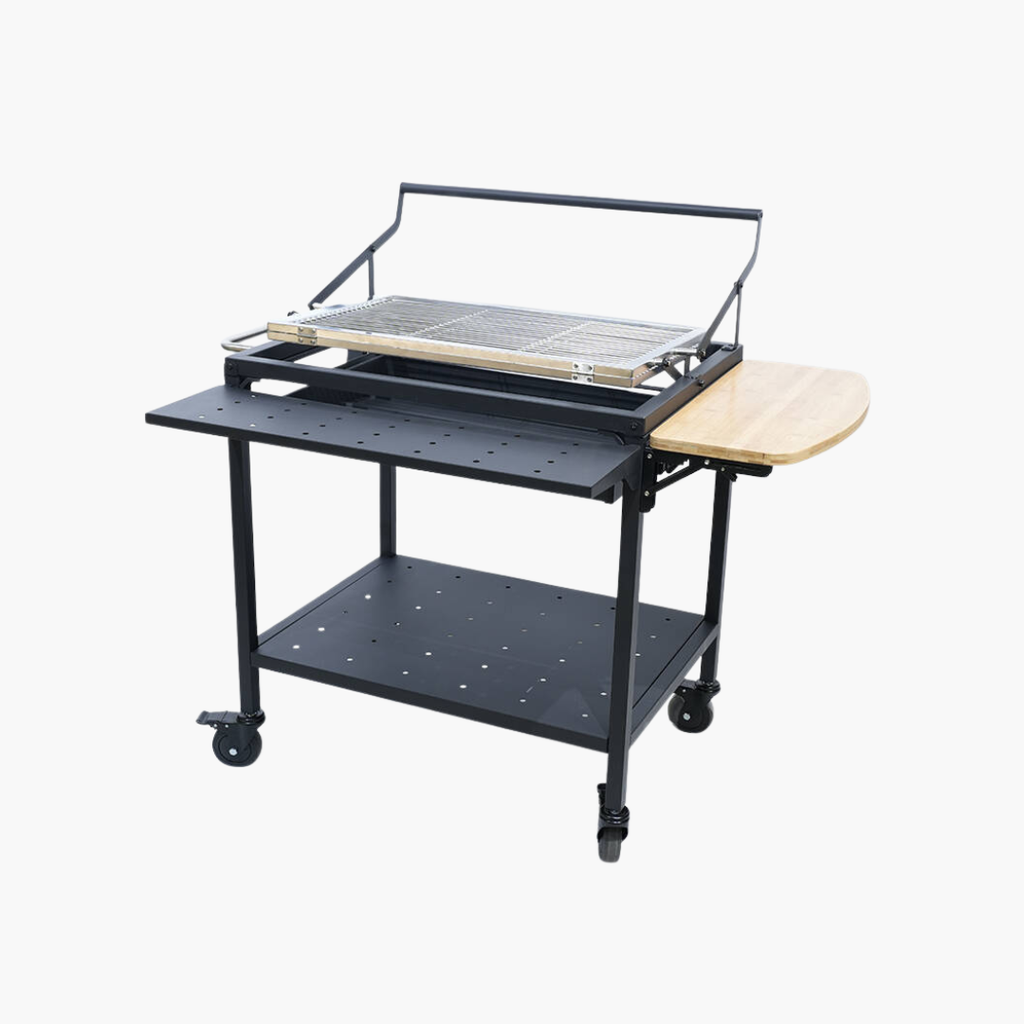 Standing Charcoal & Gas Flip Grill